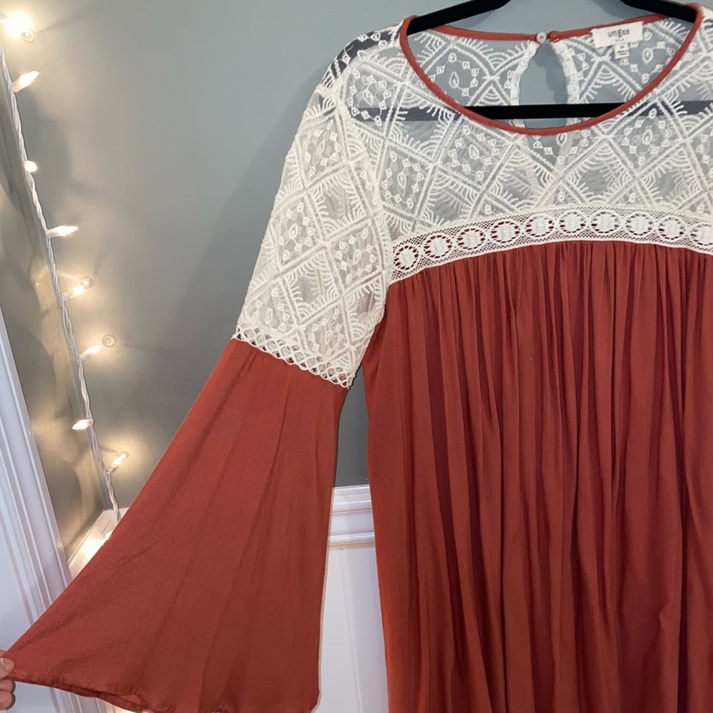 Umgee coral dress